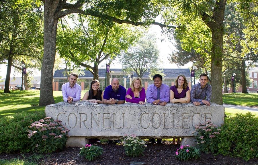 Photo: Cornell College campus sign