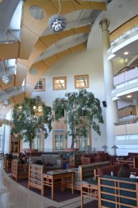 Bates College Inside Library