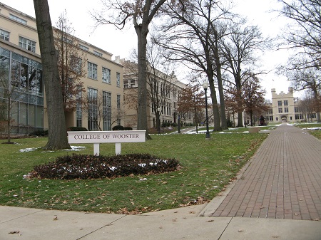 College of Wooster Campus Entrance