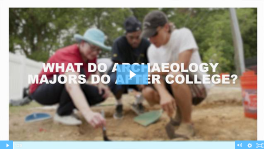 Study Archaeology careers video